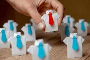 Paper made tie